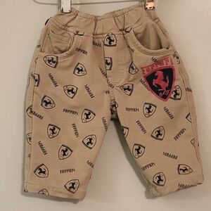 Ferrari tan shorts